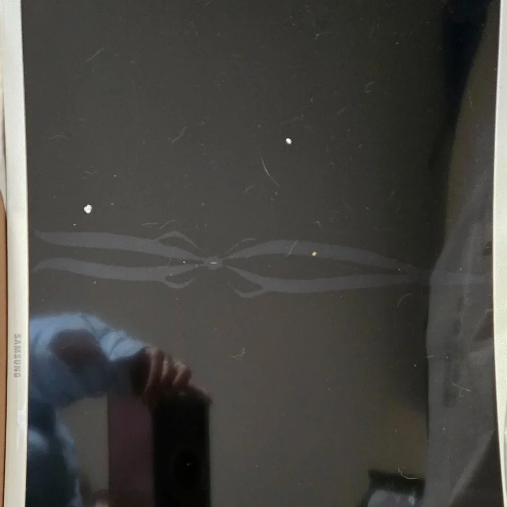 Samsung White Curved 32